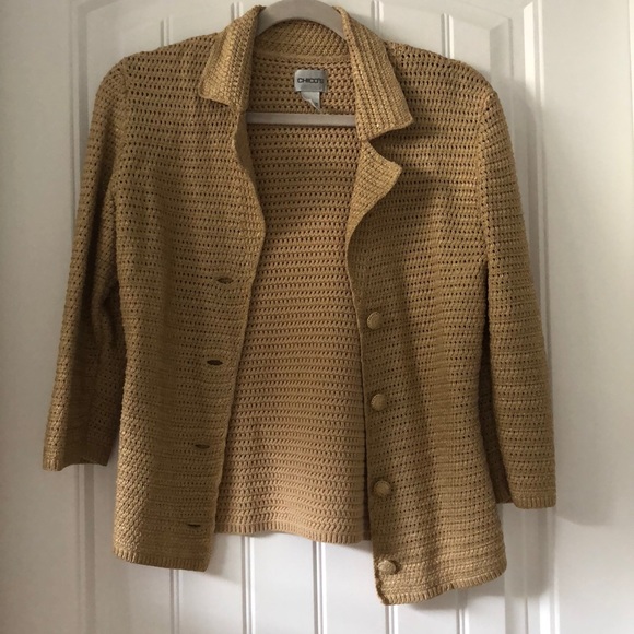 Chico’s woven jacket - Picture 1 of 4